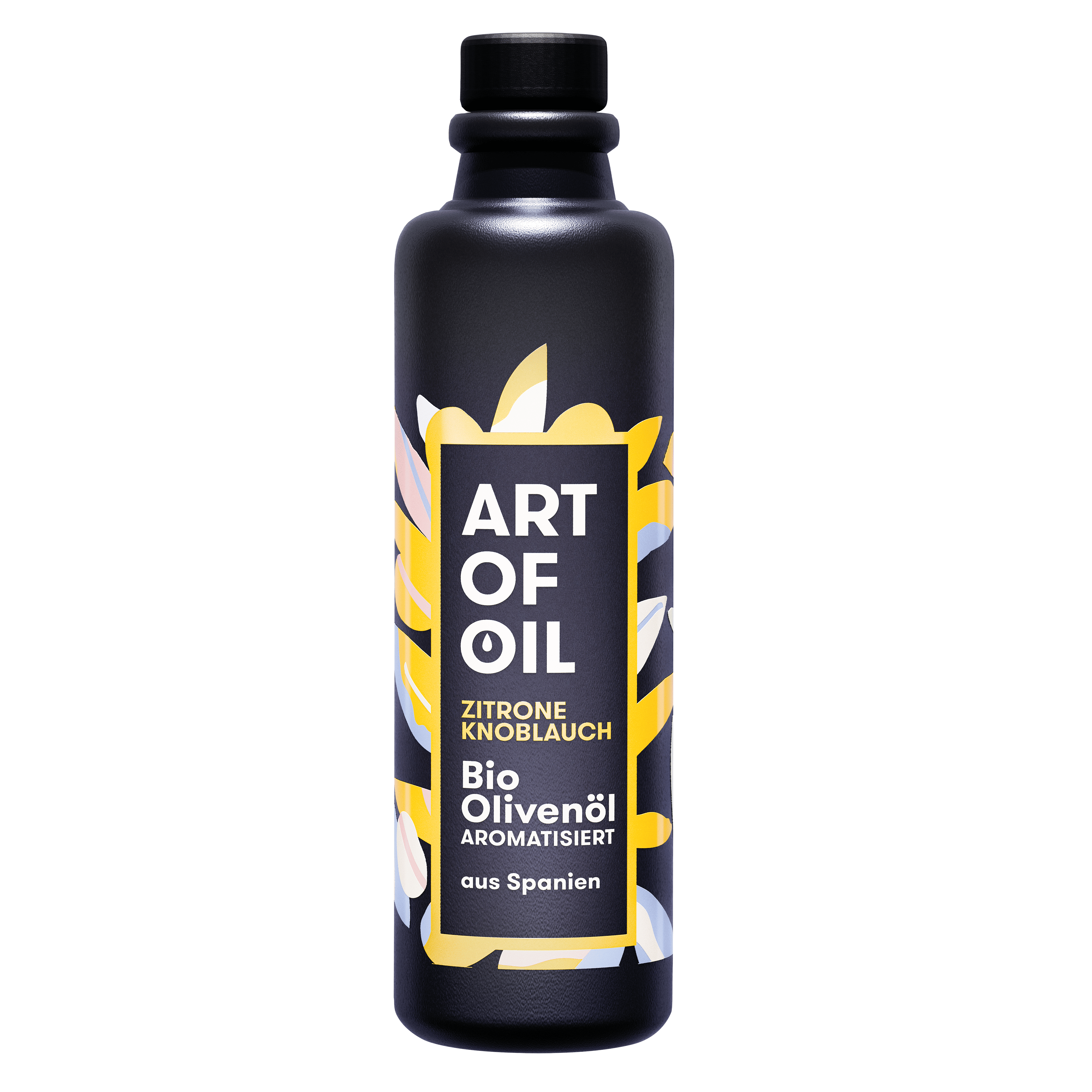 Art of Oil Aromatisierte, biologische Olivenölzubereitung mit Zitrone und Knoblauch 200ml