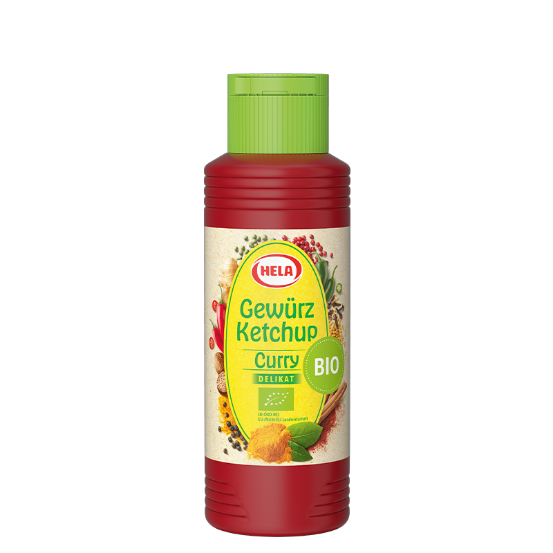 Bio Gewürz Ketchup Curry delikat 300ml