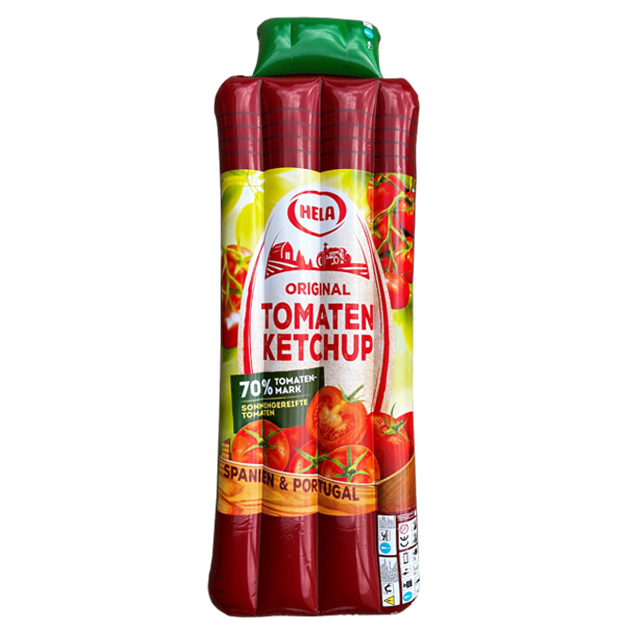 Luftmatratze Tomaten Ketchup