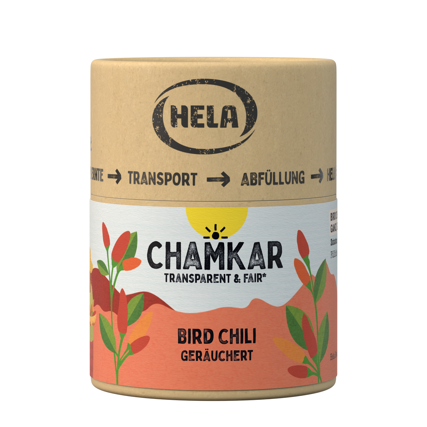 Chamkar Bird Chili geräuchert 25 g