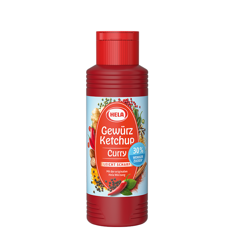 Gewürz Ketchup leicht scharf 30% weniger Zucker 300ml